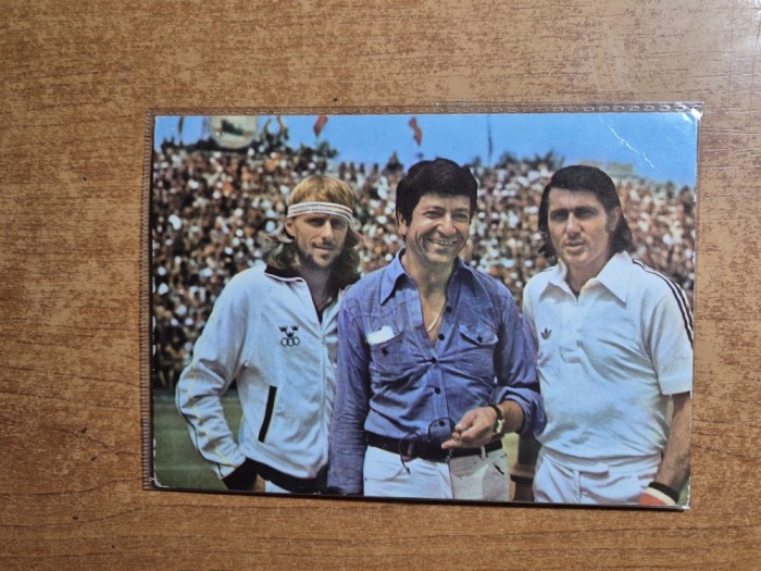 autograf original pe carte postala - ion dichiseanu - aproximativ anii &#039;70 - &#039;80