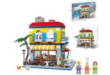 Blocuri de constructie, Restaurantul de pe plaja, 908piese,23,9 x 18,8 x 20,3 cm