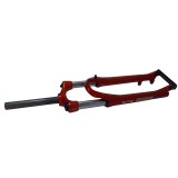 Cumpara ieftin Furca cu suspensie SR SF16 XCT, 27.5 inch, cu blocaj hidraulic, portocaliu Ultimate FactoryBikes