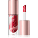 Makeup Revolution Festive Allure Luciu de Buze sclipitor culoare Out Out Red 4,5 ml