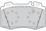 VALEO 302044 FIRST set placute frana,frana disc