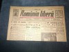 ZIAR ROMANIA LIBERA 23 NOIEMBRIE 1945