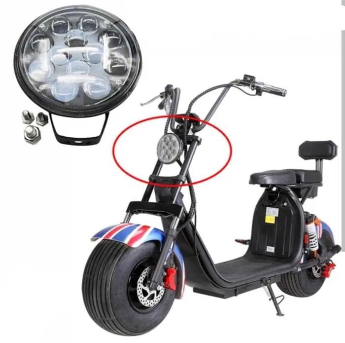 Far led pentru scutere electrice citycoco model nou