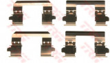 Set accesorii, placute frana NISSAN QASHQAI / QASHQAI +2 (J10, JJ10) (2007 - 2013) TRW PFK578