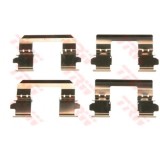 Set accesorii, placute frana NISSAN QASHQAI / QASHQAI +2 (J10, JJ10) (2007 - 2013) TRW PFK578