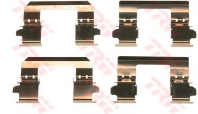 Set accesorii, placute frana NISSAN X-TRAIL (T31) (2007 - 2013) TRW PFK578 foto