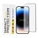 Folie sticla iPhone 14 Pro Asteroid GSM ESD Glass, negru