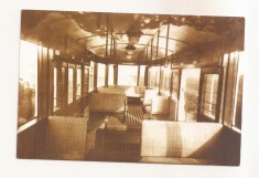 RF118 - Carte Postala - Bucuresti. RATB - Interior de remorca tip STB cu podea partial coborata, necirculata