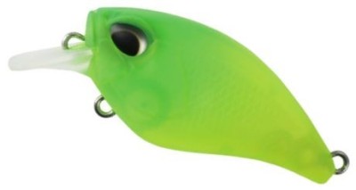 Vobler Duo Realis Crank Mid Roller Floating 40F, Ghost Mat Lime Chart, 4cm, 5.3g foto