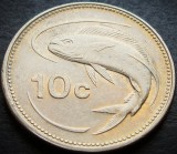 Cumpara ieftin Moneda exotica 10 CENTI - MALTA, anul 1998 * cod 3456, Europa