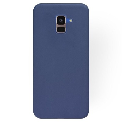 Husa SAMSUNG Galaxy A8 Plus 2018 - Luxury Soft TSS, Bleumarin foto