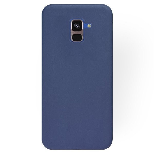 Husa SAMSUNG Galaxy A8 Plus 2018 - Luxury Soft TSS, Bleumarin