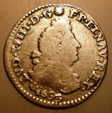 G.346 FRANTA LUDOVIC LOUIS XIV 4 SOLS 1693 E ARGINT