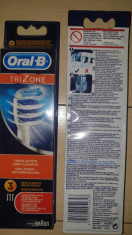 Set 3 rezerve periuta electrica Oral B trizone foto