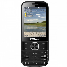 Telefon mobil MaxCom MM237 Dual SIM Black foto