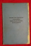 Gedanken uber Staat, Politik und Sozialismus / Eduard von Hartmann
