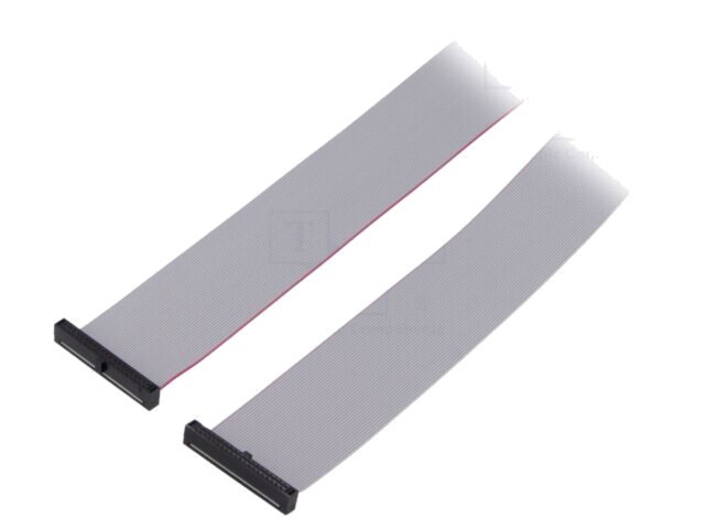 Cablu panglică SAMTEC IDC 609,6mm FFSD-20-D-24.00-01-N cu conectori IDC ambele părți