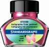 Cerneala perlata caligrafie roz Standardgraph 30 ml