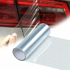 Folie protectie faruri / stopuri auto &ndash; Transparent (pret/m liniar)