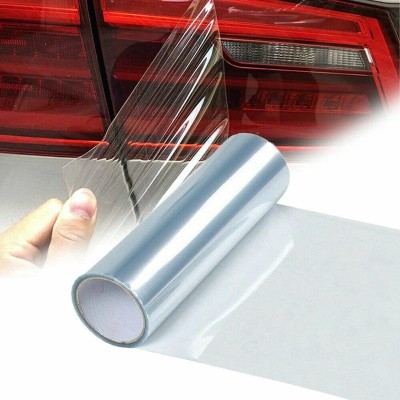 Folie protectie faruri / stopuri auto &amp;ndash; Transparent (pret/m liniar) foto