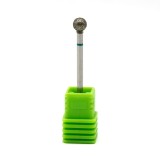 Duză de diamant pentru cuticulă, sferă, br&acirc;u verde 001 / 050G