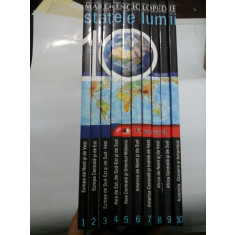 MAREA ENCICLOPEDIE STATELE LUMII (10 Volume) - Editura LITERA (Financiarul)