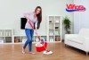 SET CURATENIE PRIMO,MOP ROTATIV 360,ROSU, Vanora