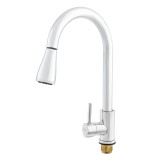 Baterie bucatarie cromata cu dus extractabil 2 functii Champion NEO-014