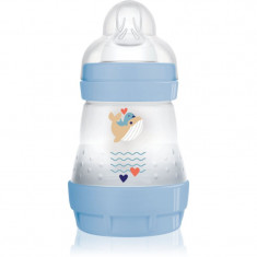 MAM Anti-Colic Bottle Blue biberon pentru sugari 0m+ 160 ml