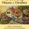 Charming Houses &amp; Gardens: Make-A-Masterpiece Adult Grayscale Coloring Book with Color Guides