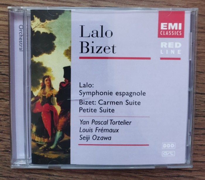 CD Lalo: Symphonie Espagnole / Bizet: Carmen Suite, Petite Suite
