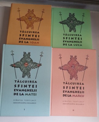Pachet - Talcuirea Sfintei Evanghelii - 4 Volume foto