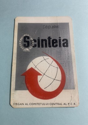 Calendar 1968 Sc&amp;acirc;nteia foto