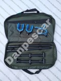 Set 2 BUZZ BAR FEEDER CU picheti reglabili si suporti feeder DELUXE +geanta transport
