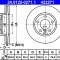ATE 24.0122-0271.1 Disc frana