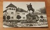 Carte postala Cimpeni Sfatul popular raional si statuia lui Avram Iancu 1968, Circulata, Printata