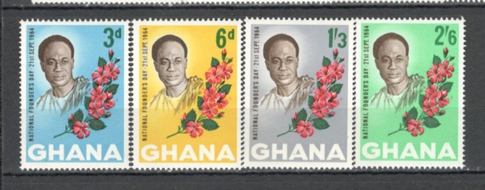 Ghana.1964 Ziua fondatorilor natiunii GX.47