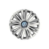 Cumpara ieftin Set 4 capace roti Royal cu inel cromat pentru gama auto Volkswagen, R15