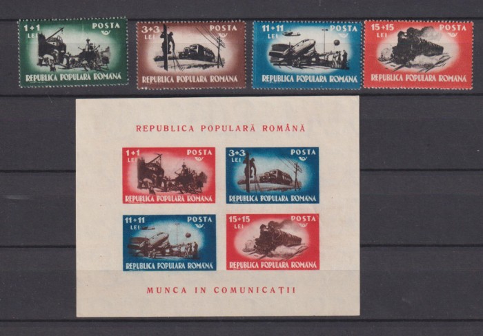 ROMANIA 1948 LP.245+246 MNH