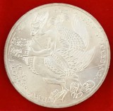 (A896) MONEDA DIN ARGINT GERMANIA - 5 MARK 1976, LIT. D, VON GRIMMELSHAUSEN