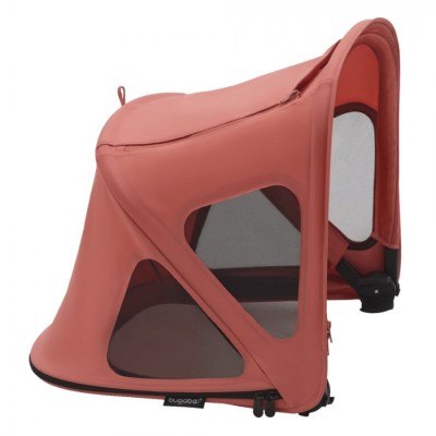 Capotina cu extensie plasa insecte Bugaboo Fox 5 Fox Cub Lynx Sunrise Red foto