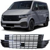 Grila radiator fara emblema negru lucios, potrivita pentru VW T6.1 Bus+Transporter facelift din 19 Performance AutoTuning