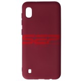 Husa Silicon Burgundy Samsung Galaxy A10, High Copy, Protectie Premium