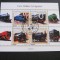 6 Locomotive cu Abur Istorice, 1000F, obliterat . Togo 2022 Bloc de Timbre Poștale