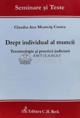 Drept individual al muncii. Terminologie si practica judiciara - 2011 - Claudia-Ana Moarcas Costea (G97)