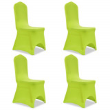 Cumpara ieftin Husa de scaun elastica, 4 buc., verde