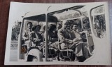 QW18 69 - Fotografie foarte veche - grup in safari - anii 1940, Alb-Negru, Europa, Portrete