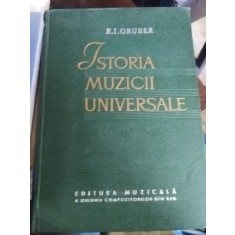 Istoria muzicii universale - R. I. Gruber (Vol. I, Vol. II partile I+II)