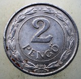 1.541 UNGARIA WWII 2 PENGO 1942, Europa, Aluminiu