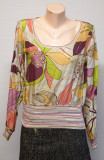 Bluza multicolora vintage MISSONI Sport